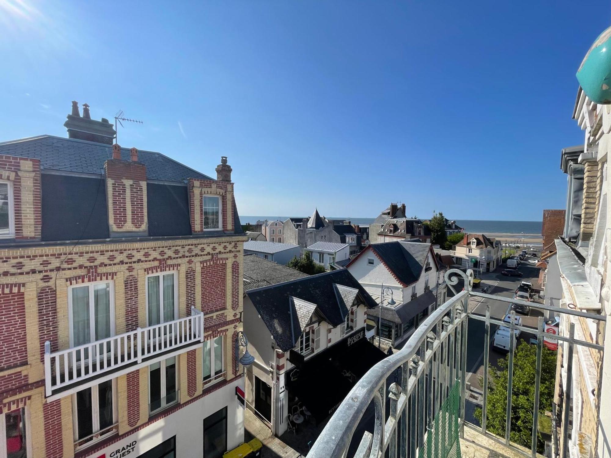 וילר-סור-מר Appartement Avec Balcon - Vue Mer - 100M De La Plage - Hypercentre - 55M2 מראה חיצוני תמונה